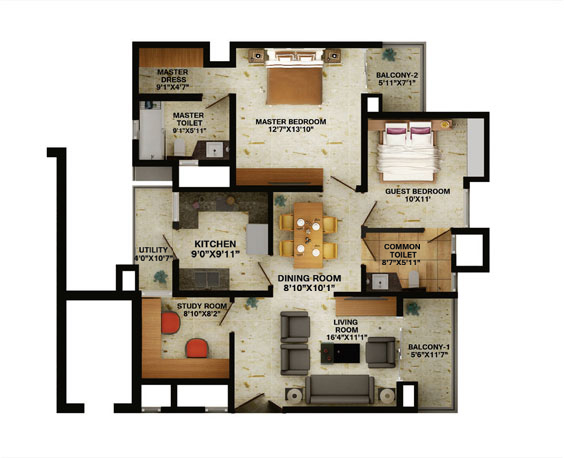 2 BHK